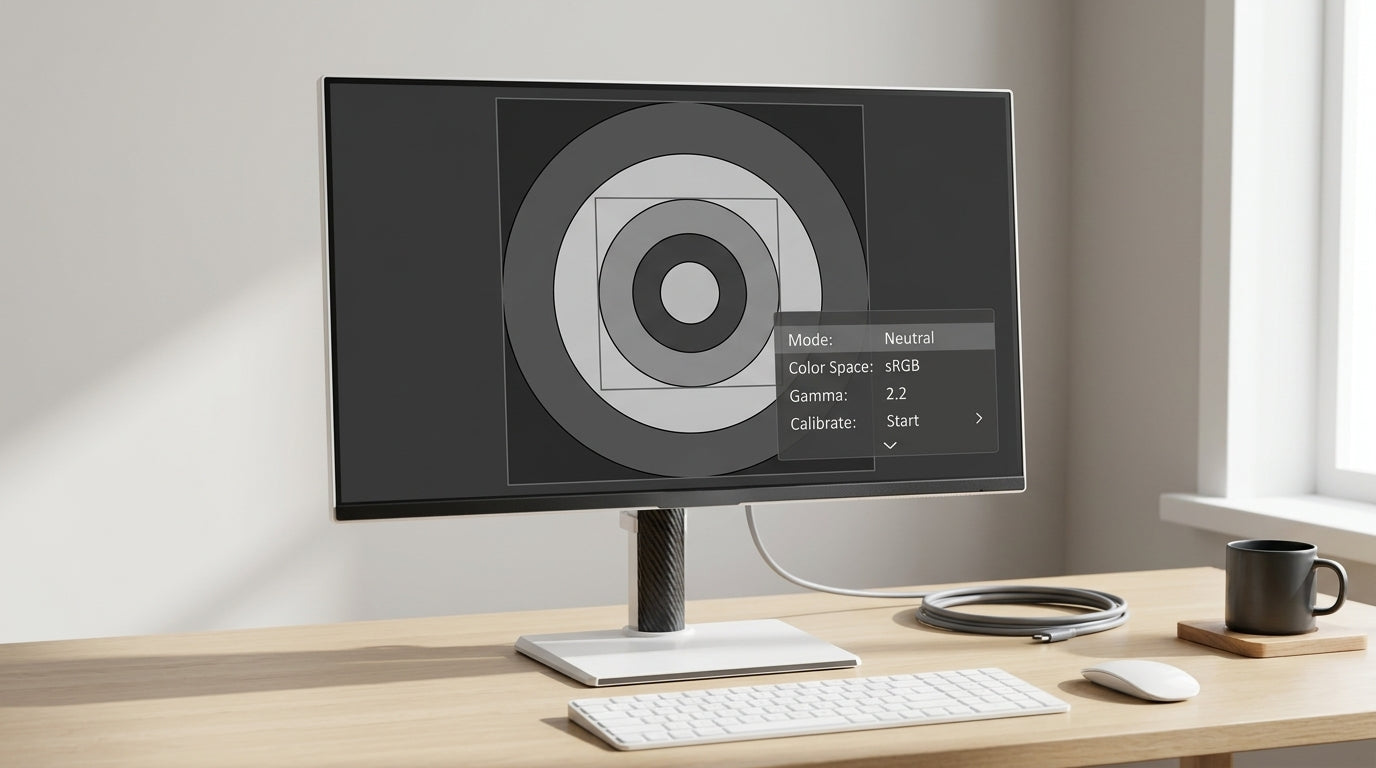 KTC Monitor Calibration Settings Guide