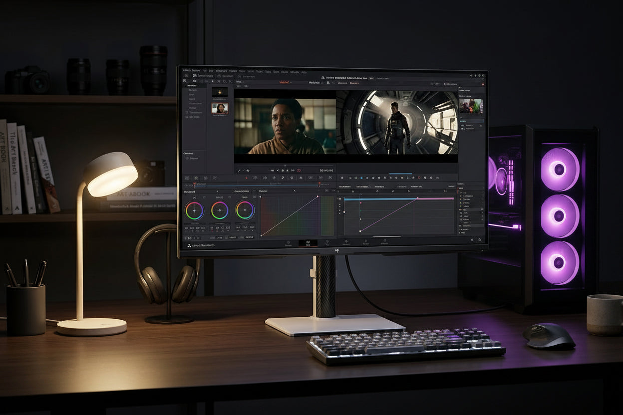 Mini-LED Monitors for Nighttime Creator and Gaming Use