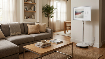 Rolling Display Placement for Shared Family Spaces