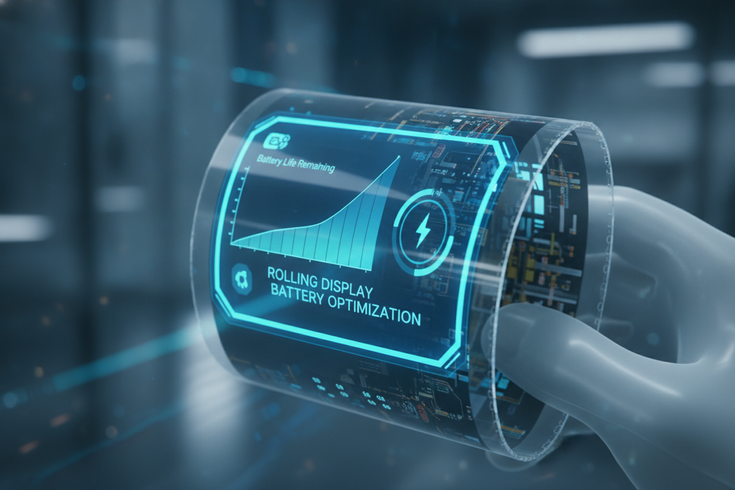 Rolling Display Battery Life Optimization
