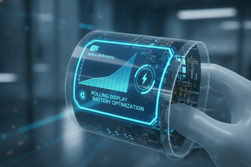 Rolling Display Battery Life Optimization
