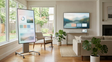 Rolling Smart Display vs Wall TV or Tablet