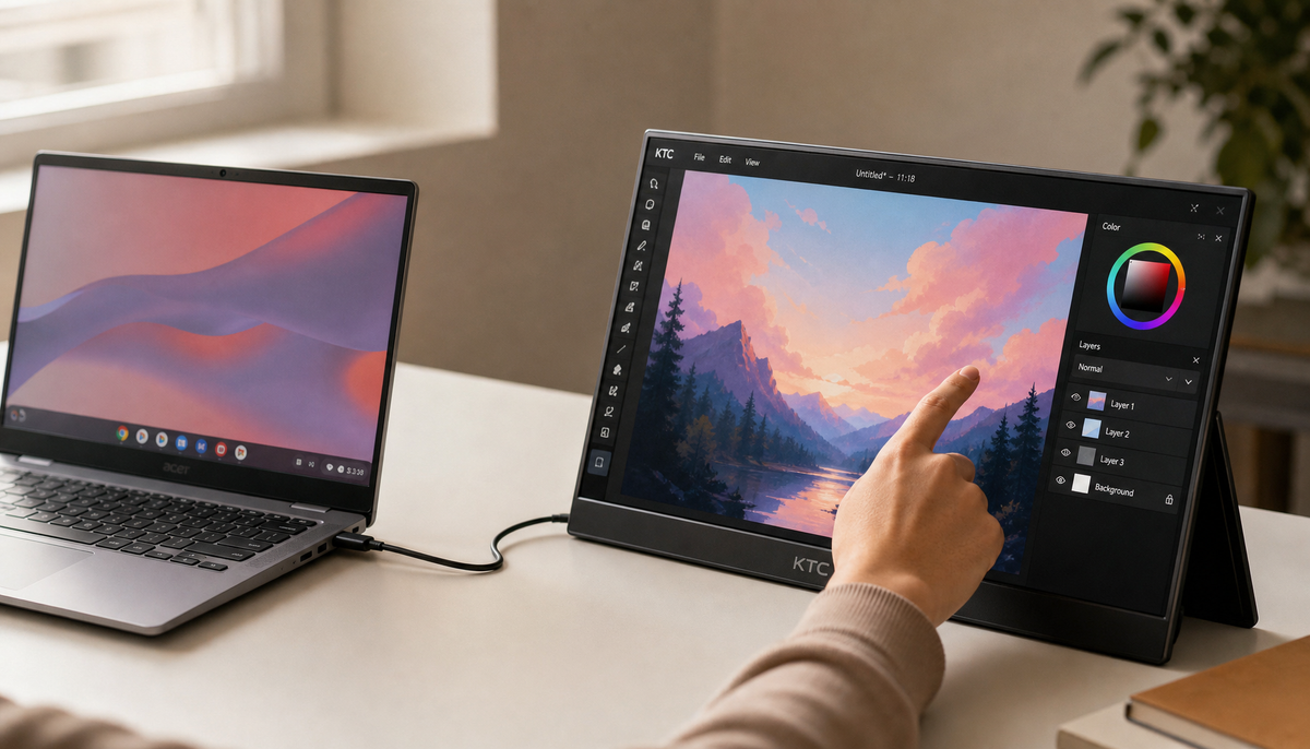 Portable Touchscreen Monitor for ChromeOS: A Setup Guide