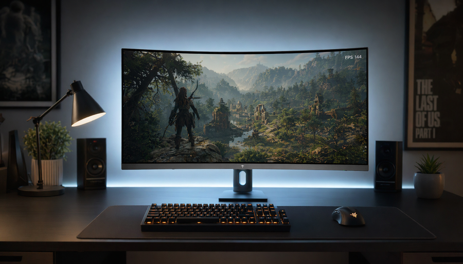 Computer Gaming Scale 80% Render Scale for Higher Graphics on Gaming Monitors