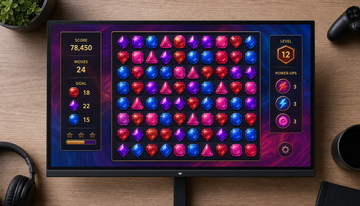 How Monitor Color Accuracy Affects Color-Coded Puzzle Game Performance