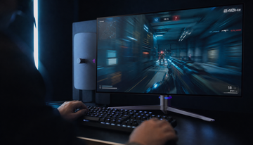 How Does Sample-and-Hold Display Technology Cause Motion Blur Even at High Refresh Rates?