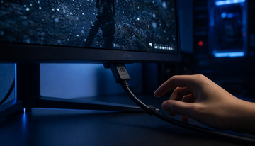 How to Tell If a Video Cable Is Causing Sparkles or Snow on Your Monitor