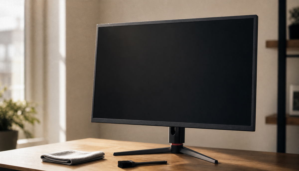 How to Clean Dust From Monitor Vents, Bezels & Ports