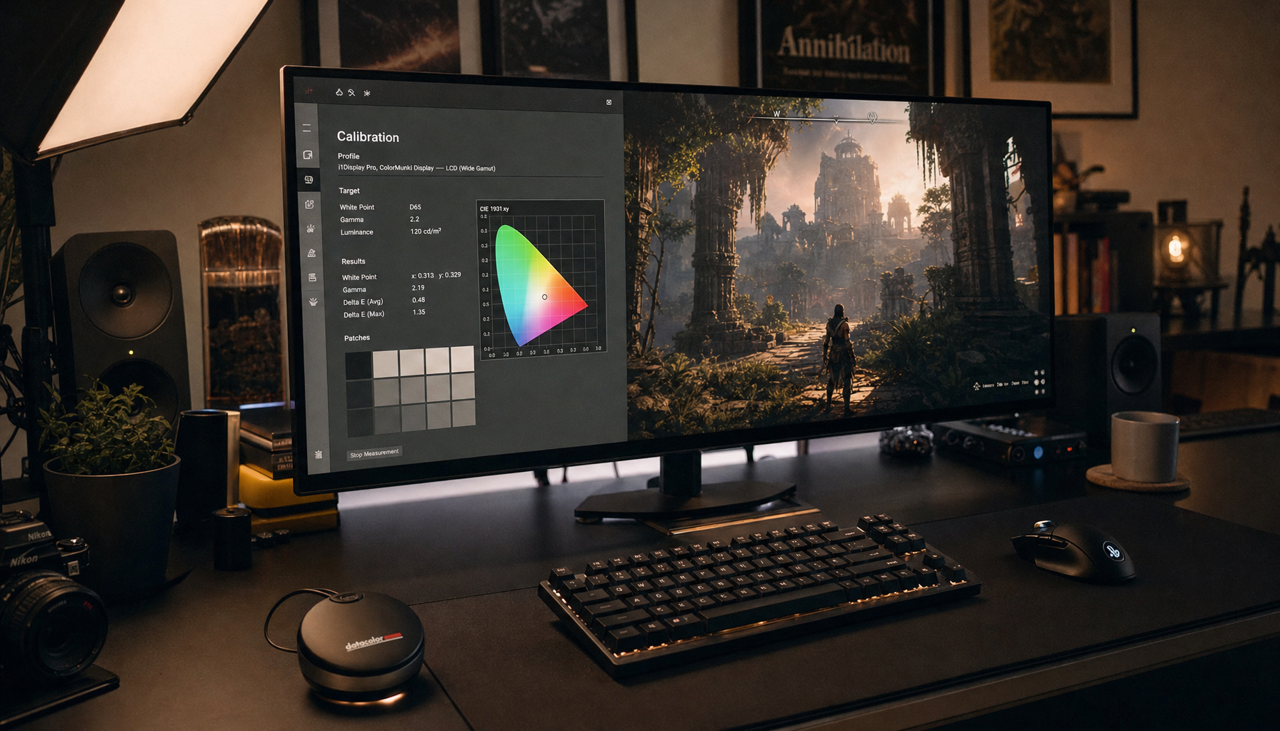 Calibrate Monitor for Gaming & Photo Editing: One Profile