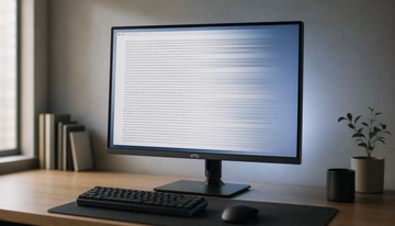 How Does Response Time Affect Perceived Sharpness of Moving Text and UI?