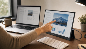 How to Map Touch Input to the Correct Screen When Using Multiple Portable Monitors