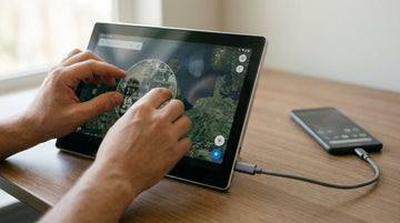 Can You Use Multi-Touch Gestures on a Portable Monitor Connected to an Android Phone?