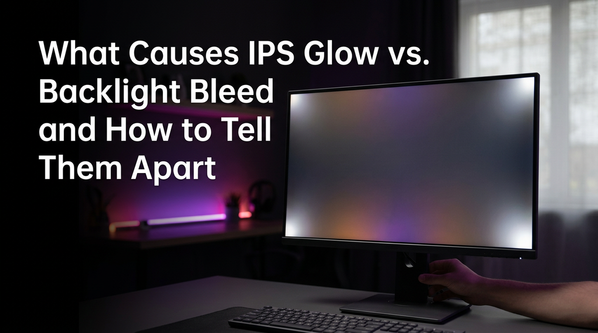 IPS Glow vs. Backlight Bleed: How to Tell Them Apart