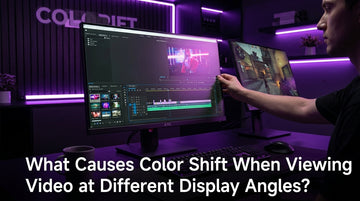 What Causes Color Shift When Viewing Video at Different Display Angles?