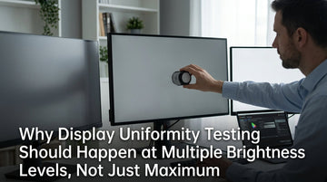 Why Display Uniformity Testing Should Happen at Multiple Brightness Levels, Not Just Maximum