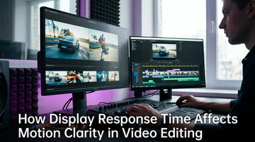 How Display Response Time Affects Motion Clarity in Video Editing