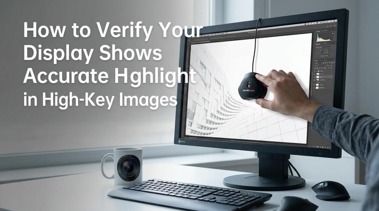 How to Verify Your Display Shows Accurate Highlight Detail in High-Key Images