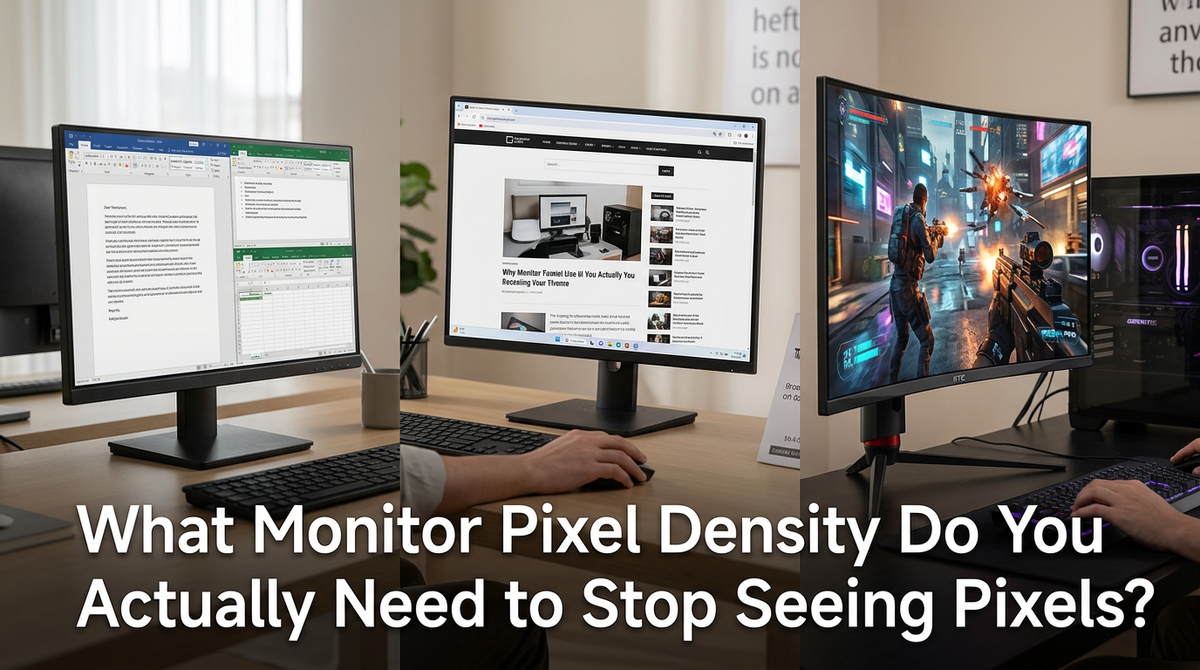Monitor Pixel Density Guide: Stop Seeing Pixels on Screen