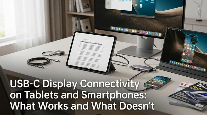 USB-C Display Connectivity for Tablets & Smartphones