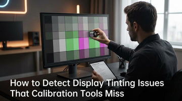 How to Detect Display Tinting Issues That Calibration Tools Miss