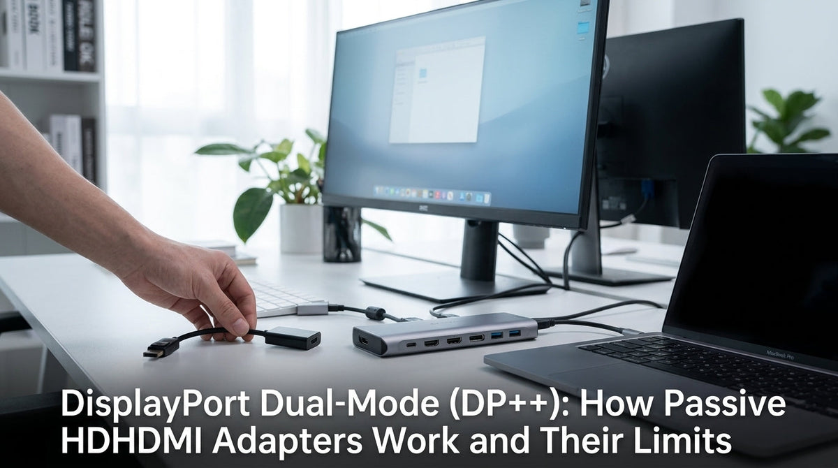 DisplayPort Dual-Mode (DP++): Passive HDMI Adapter Guide