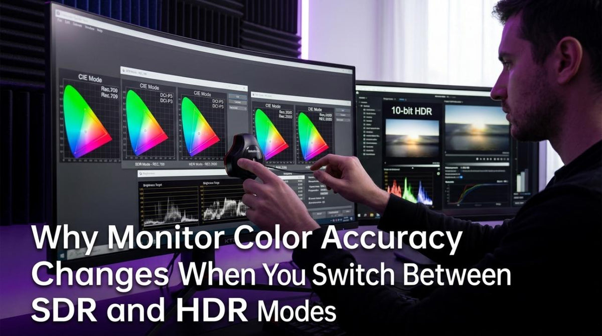 SDR vs HDR: Why Color Accuracy Changes on Your Monitor