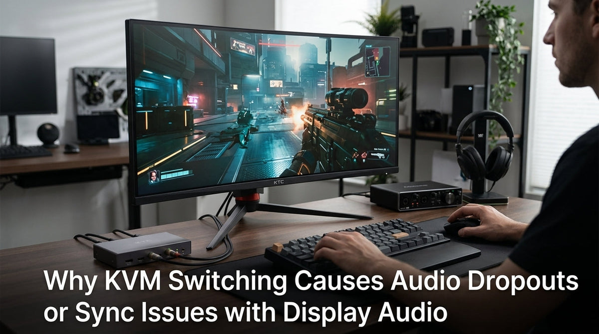 KVM Audio Dropouts & Sync Issues: Causes & Simple Fixes