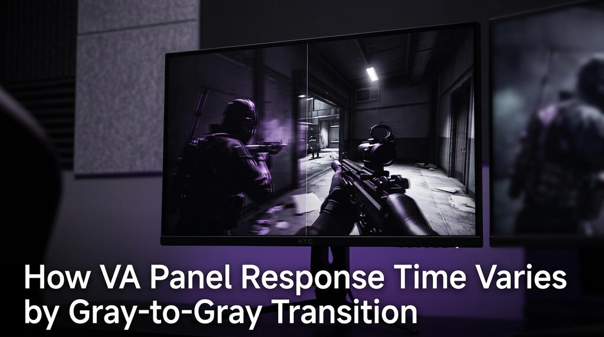 VA Panel Response Time Explained: GtG & Black Smearing
