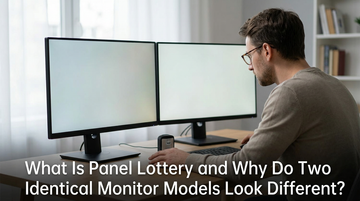What Is Panel Lottery and Why Do Two Identical Monitor Models Look Different?