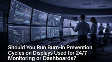 Should You Run Burn-in Prevention Cycles on Displays Used for 24/7 Monitoring or Dashboards?
