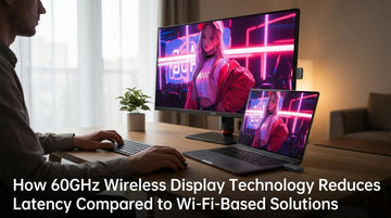 How 60GHz Wireless Display Technology Reduces Latency Compared to Wi-Fi-Based Solutions