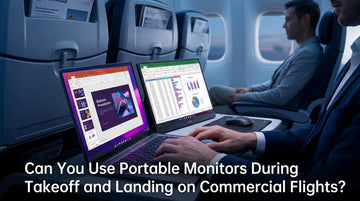 Can You Use Portable Monitors During Takeoff and Landing on Commercial Flights?