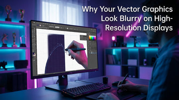 Why Your Vector Graphics Look Blurry on High-Resolution Displays