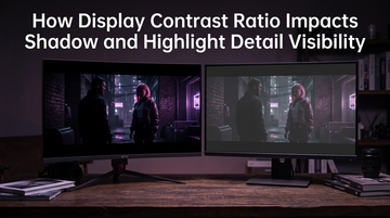 How Display Contrast Ratio Impacts Shadow and Highlight Detail Visibility