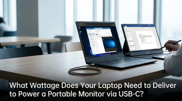 What Wattage Does Your Laptop Need to Deliver to Power a Portable Monitor via USB-C?