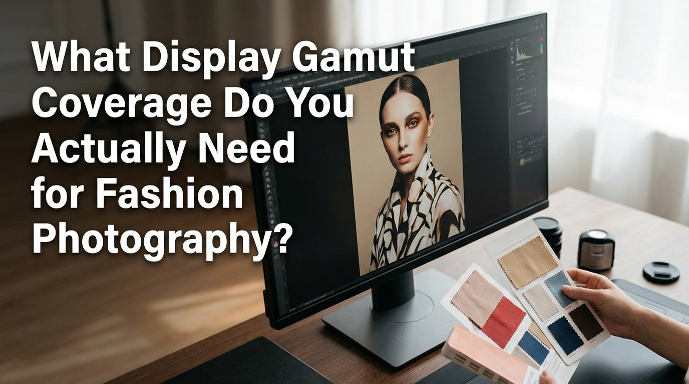 What Display Gamut Coverage Do You Actually Need for Fashion Photography?