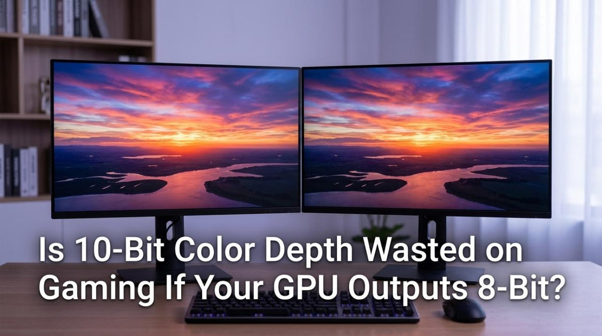 Color Bit Rute 10-Bit vs. 8-Bit Color for Gaming: When It Matters Most