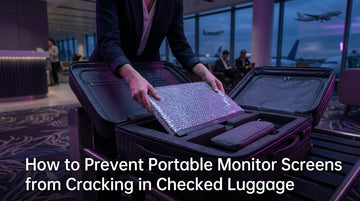 How to Prevent Portable Monitor Screens from Cracking in Checked Luggage