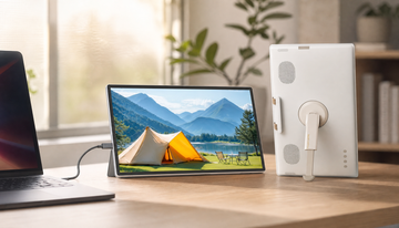 Do You Need a Separate USB Cable for Touch Input on a Portable Monitor?