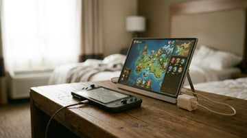 How to Use a Portable Monitor with a Handheld Console Without Draining Its Battery