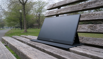 How to Stabilize a Portable Monitor on Uneven Surfaces Like Park Benches or Train Tables