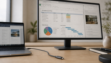 Can You Charge a USB-C Monitor from a Laptop Instead of Using Its Own Power Brick?