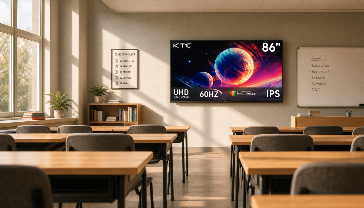 Classroom Display Brightness: The Right Nits for Visibility