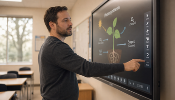Why Do Interactive Touch Displays Lose Calibration Accuracy Over the School Year?