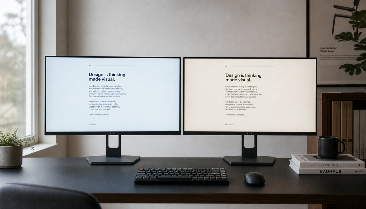 Monitor Setup Color Chart Balance Brightness & Color Across Different Monitors
