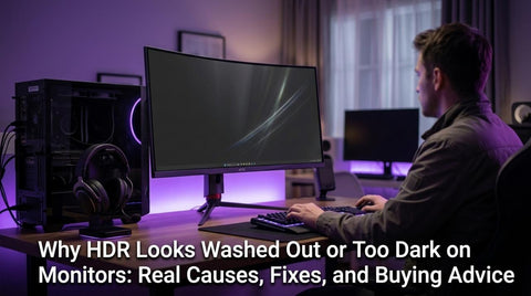 HDR Looks Washed Out? Real Causes & Fixes for Monitors