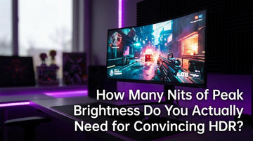 How Many Nits of Peak Brightness Do You Actually Need for Convincing HDR?