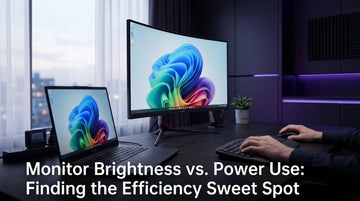 Monitor Brightness vs. Power Use: Finding the Efficiency Sweet Spot