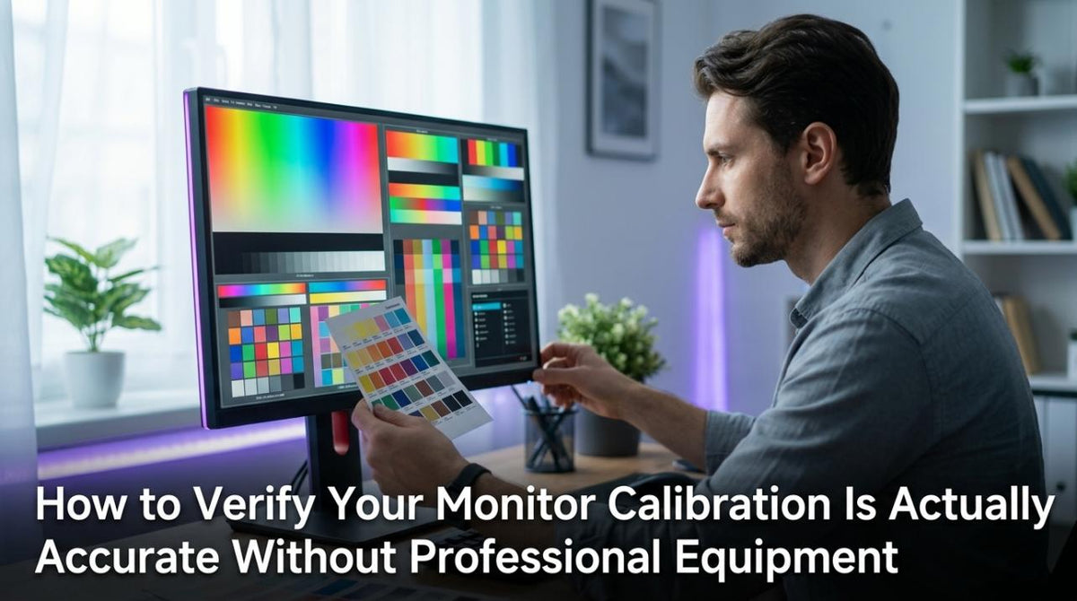 Verify Monitor Calibration Accuracy (No Equipment Needed)