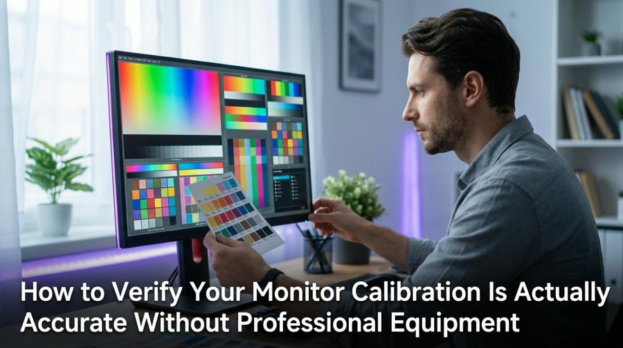Verify Monitor Calibration Accuracy (No Equipment Needed)